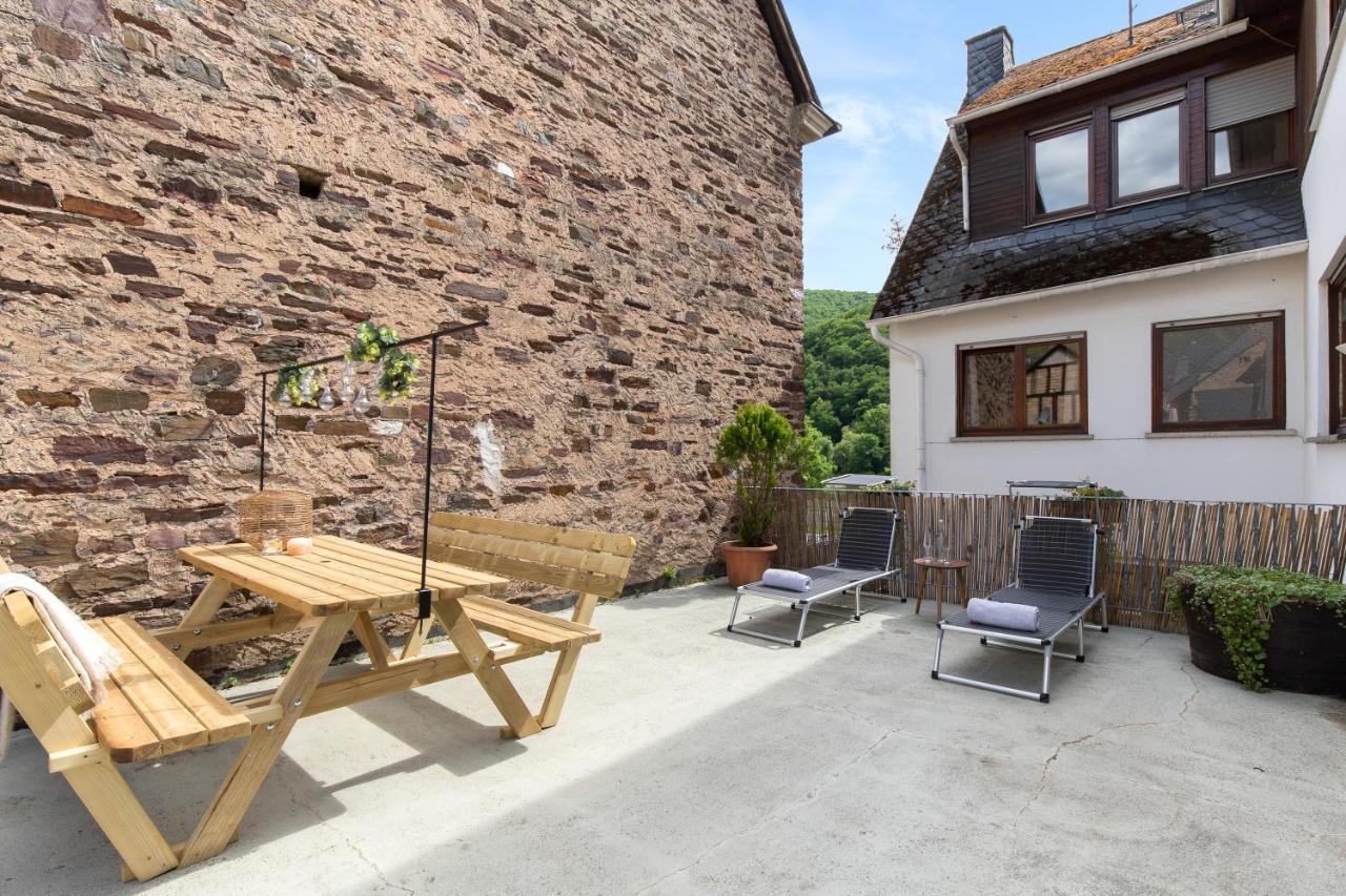 Haus Blaue Traube Mit Moselblick Leilighet Ediger-Eller Eksteriør bilde